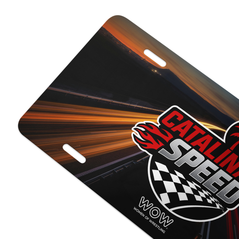 Catalina Speed License Plate