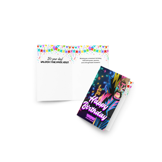 Tormenta Birthday Card