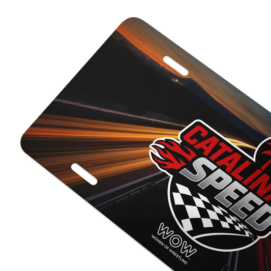 Catalina Speed License Plate